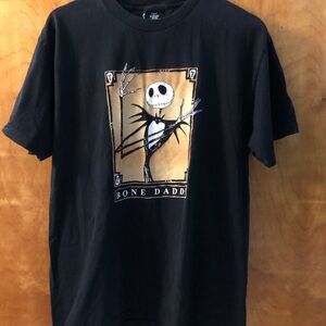 Y2K Vintage Bone Daddy Jack Skellington Nightmare Before XMas T-Shirt Hot Topic